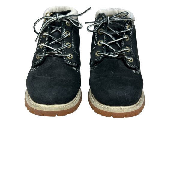 Timberland Nellie Waterproof Suede Leather Low Top women's ankle snow boots Sz 6 - Picture 3 of 13